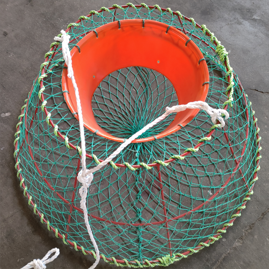 1.3m 1.4m 1.5m Trampas Para Centolla Black Green mesh scab trap