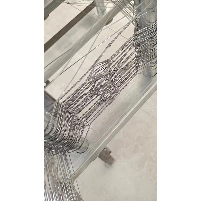 Low-Visibility Wire Net Mzp Tangled Tank Track Wire Mesh Obstacles Defense Tank Trap Net