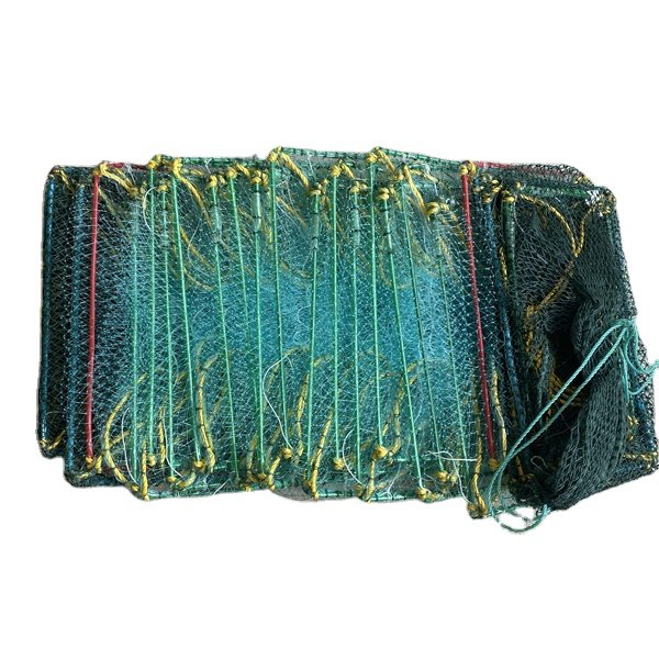 Lobster Traps Crab Trap Crayfish Traps for Sale use in deep sea with strong steel frame 22*35CM foldable fish cage
