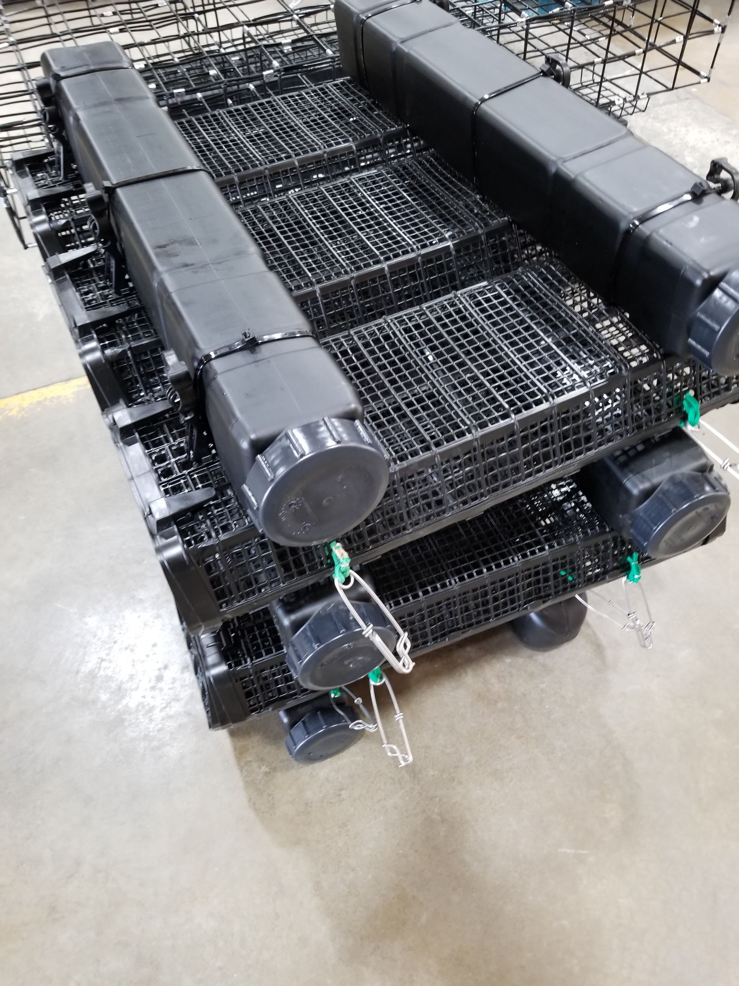 Oyster scallop Basket Aquaculture Farming Equipment aquaculture farming suspension system Hexcyl Oyster Basket