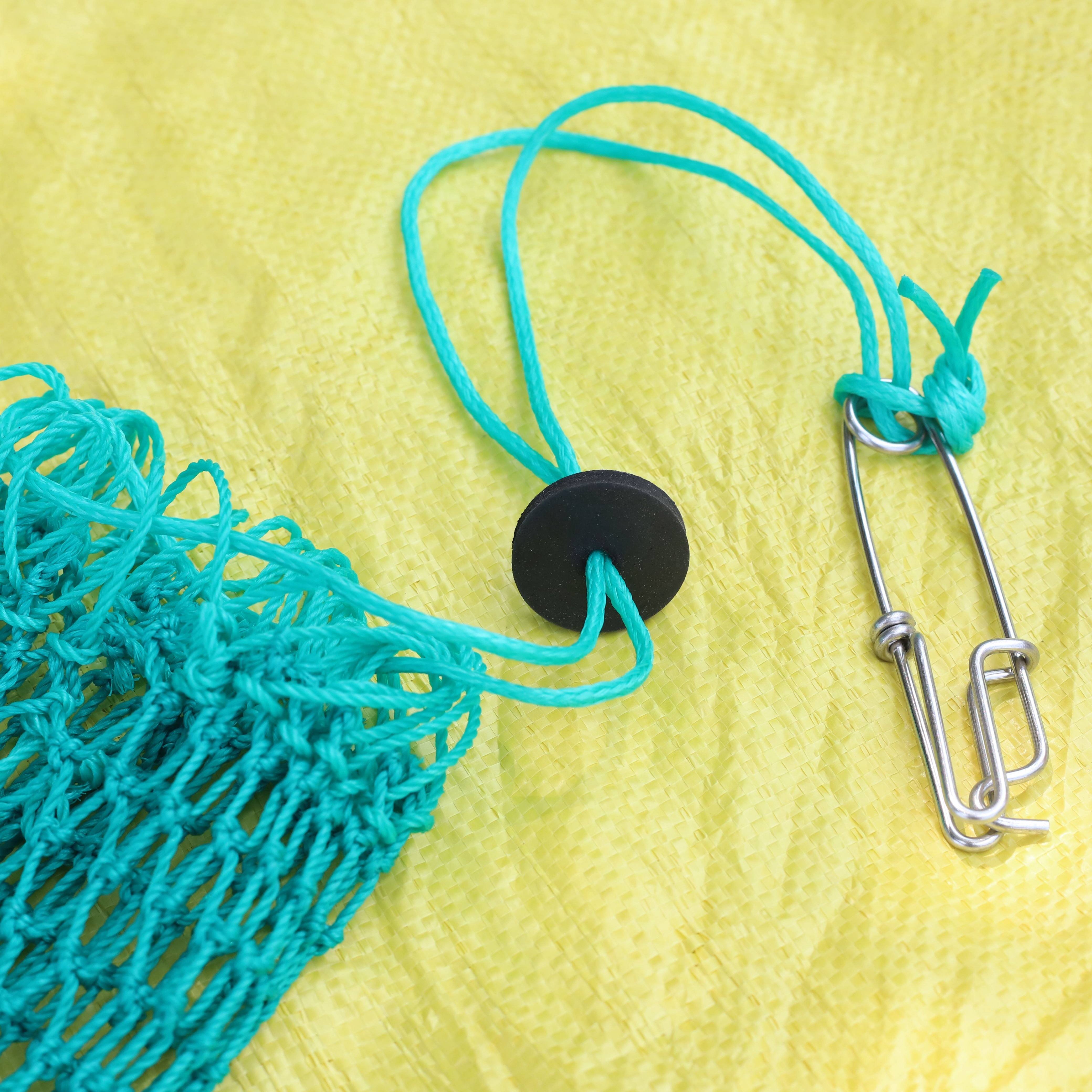 Stainless steel clip HDPE crab bait net bag basket accessories