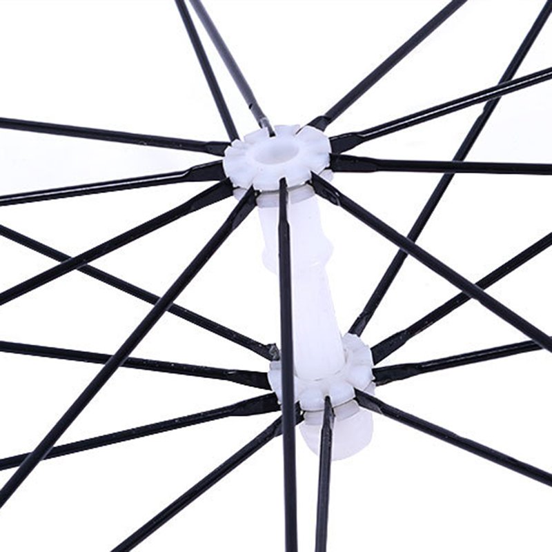 Aquaculture Trap Collapsible Fishing Net Umbrella-shaped Automatic Shrimp Cage Crayfish Catcher Tank Woven Bag Fish Farming 60cm