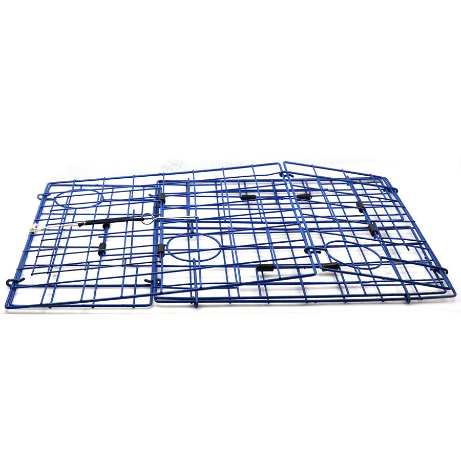Portable Folding crab cage blue aquaculture trap Seven-piece set Fishing Bait Trap Crab Traps for lobster shrimp crab