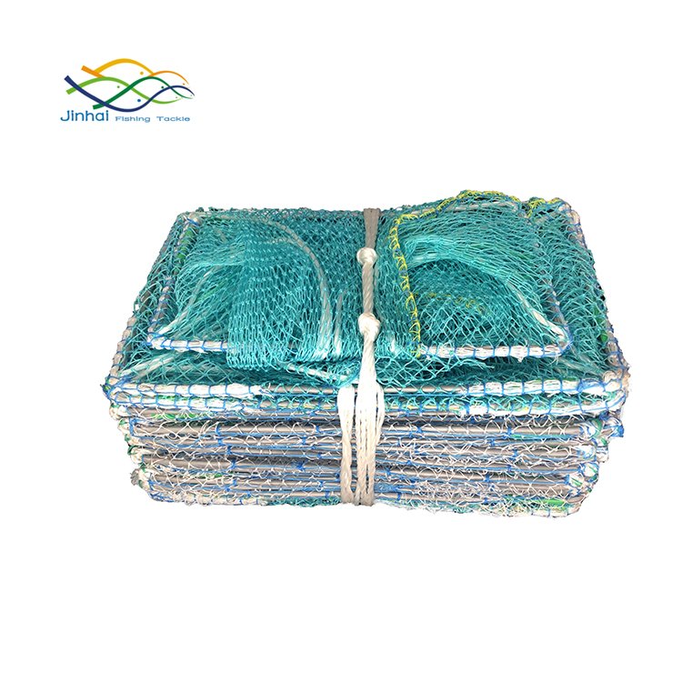 HDPE Long Trap Fishing Trap Cast Net Trap Fishing Live Crayfish/Crab/Lobster