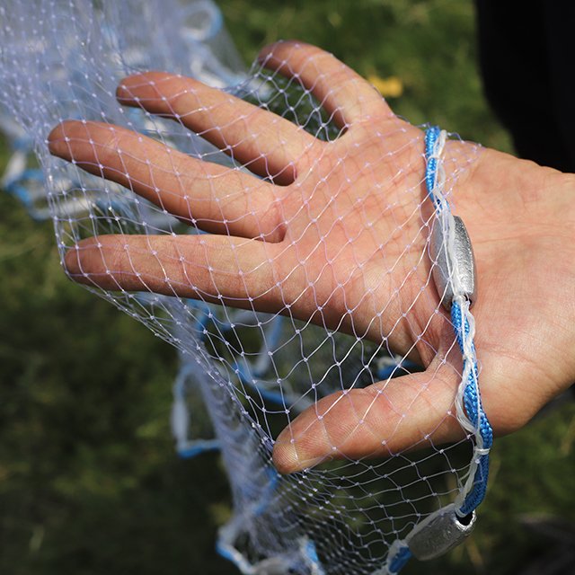 Hand Cast Net Throw Catch drawstring casting fishing net