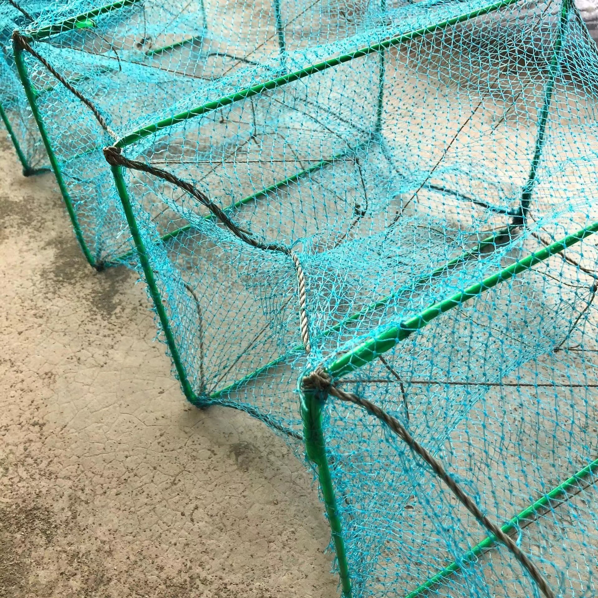 Philippines Fykes bait cage Crab Trap dragon bubu Aquaculture Fish Cage Folding Fish Trap Fishing Net