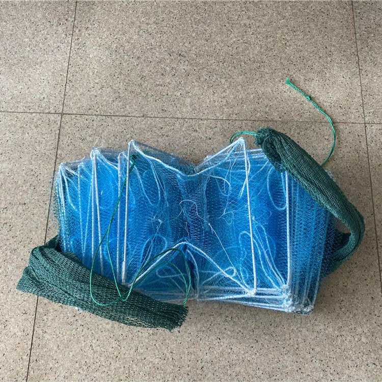 hot sales product wholesale aquaculture trap,fishing trap for crab lobster shrimp AC31 21* 32CM * 27 sections 12 ply tail