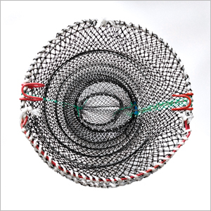 Crab Trap Bait Lobster Crawfish Shrimp Portable Folded Cast Net Collapsible Fishing Traps Nets Fishing Accessories
