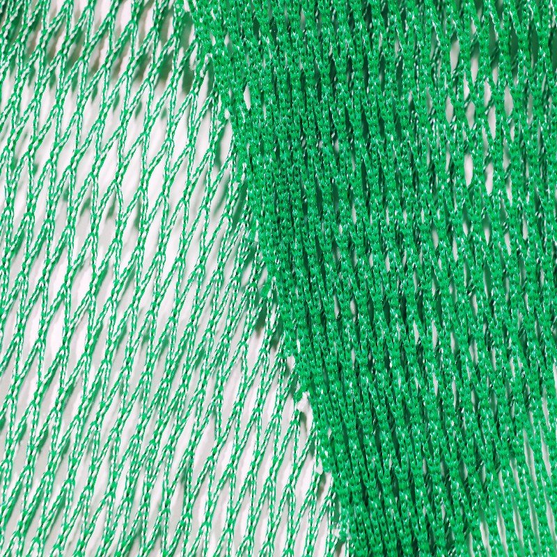 Nylon and PE mixed knotless net