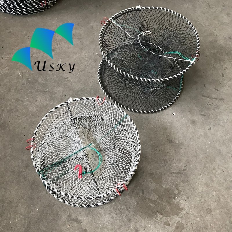 Aquaculture Traps Foldable 80*60*30cm Octopus cage /Crab Fish Pot Crawdad Lobster Trap