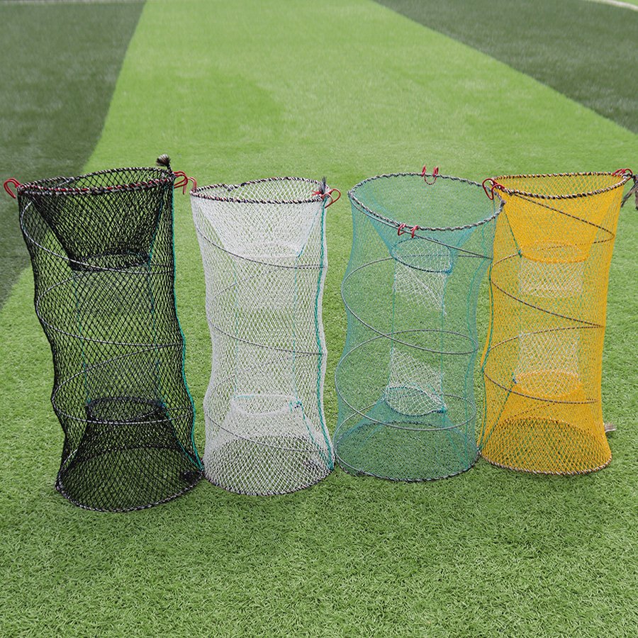 Best quality aquaculture trap 30*60cm Commercial Spring Fishing Trap Lobster Crab Fish Cage Trap