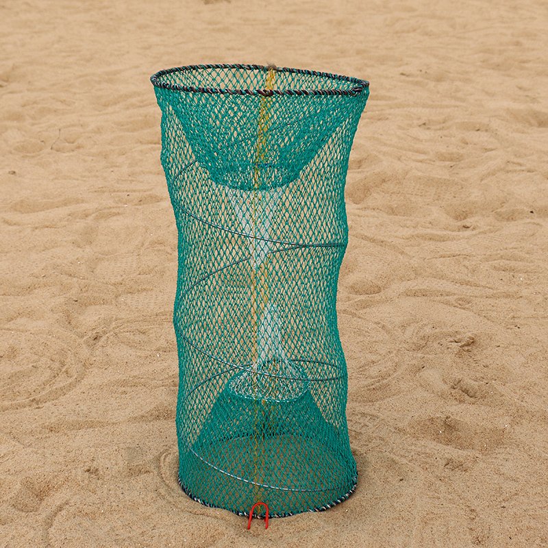 Best quality aquaculture trap 30*60cm Commercial Spring Fishing Trap Lobster Crab Fish Cage Trap