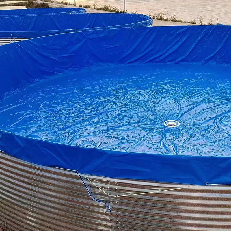 Chinese Manufacturers Hot Selling Plastic Farming Tank Large Galvanized Fish Ponds