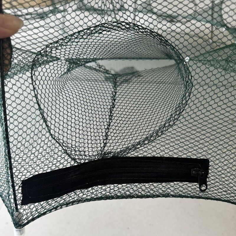 Durable 12-Hole Automatic Cast Fishing Umbrella Nets Fast Delivery Hand Rope Tackle for Aquaculture Trap