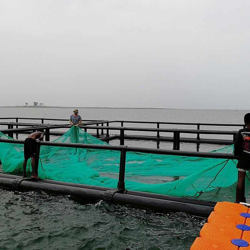 fish breeding net , HDPE cage fishing aquaculture mesh