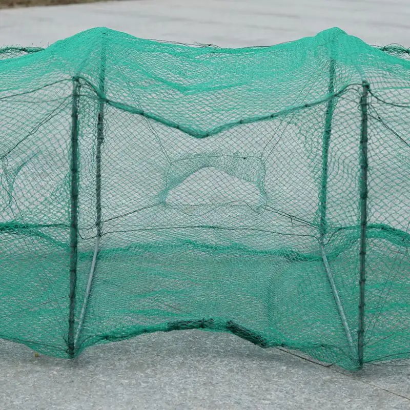 High quality long fish trap aquaculture trap fishing net cage shrimp crab bait shrimp crab catch artifact