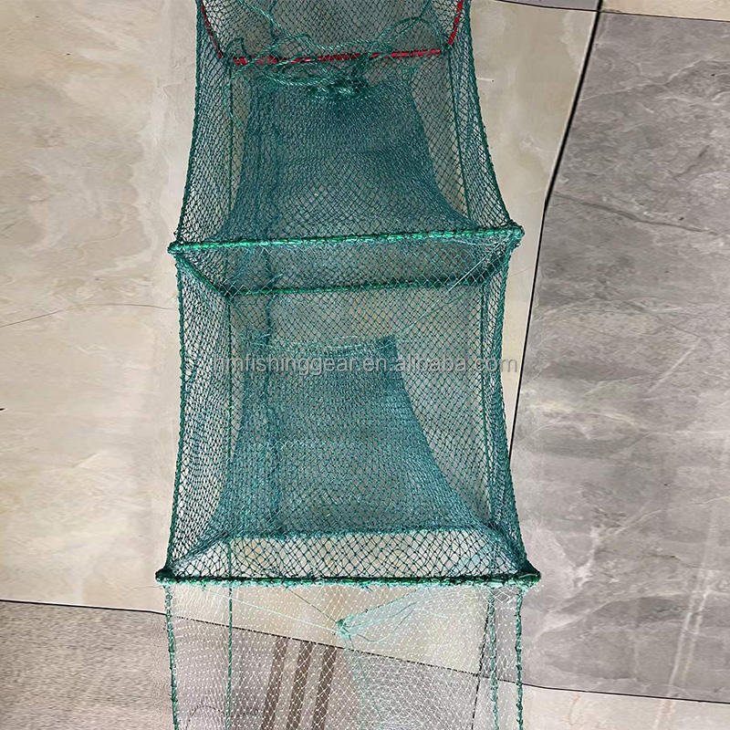 High quality long fish trap aquaculture trap fishing net cage shrimp crab bait shrimp crab catch artifact