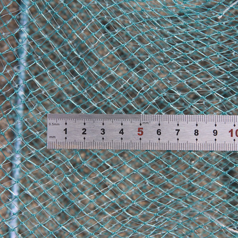 (21cm*32cm*27frames)Hot Selling Long Commercial Fishing PE Net aquaculture trap Lobster Crab Fish Pot Traps