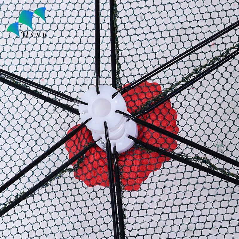Wholesale Multi-Spec Umbrella Net Fish Shrimp Lobster Crab Cage Automatic Folding Umbrella Cage
