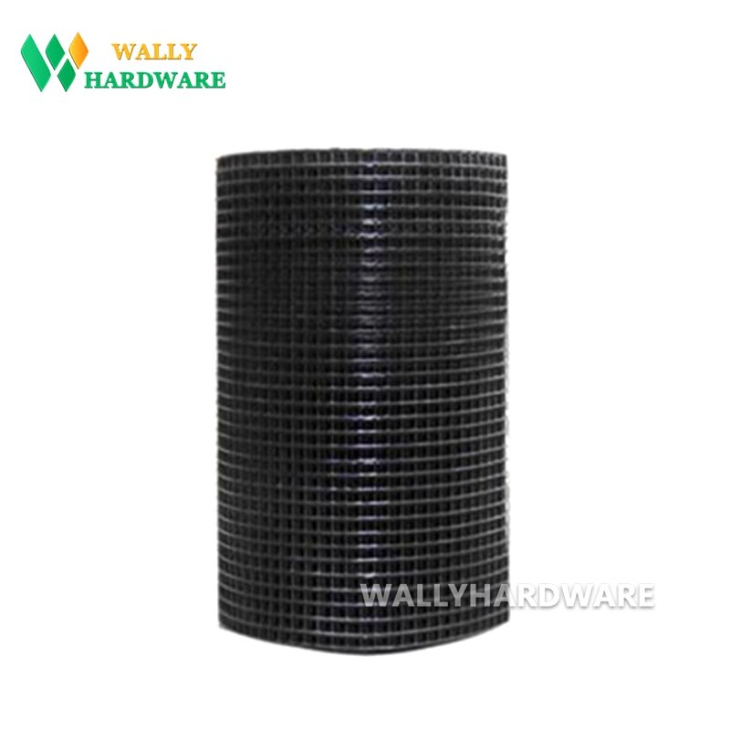 3/4 Size Green Black PVC coated welded aquaculture Lobster Trap Crawfish Wire Mesh