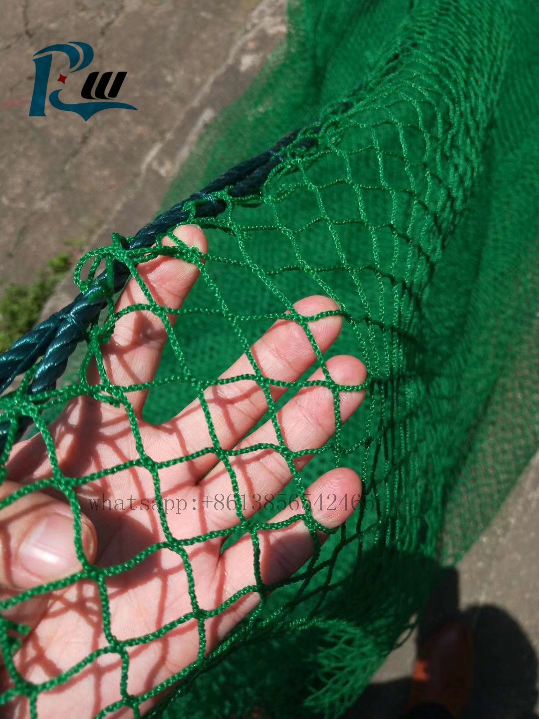 Factory Directly Supply High Tenacity HDPE,Polyester ,Nylon Sport Goal Knotless Net