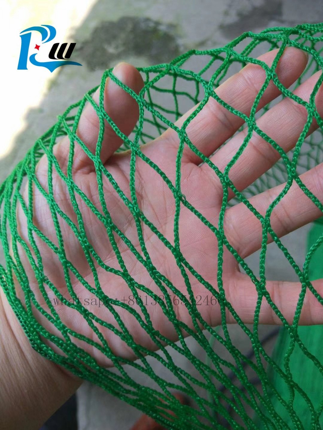 Factory Directly Supply High Tenacity HDPE,Polyester ,Nylon Sport Goal Knotless Net