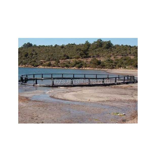 2022 durable hdpe Aquaculture Traps Fish Farming Cage Float Lake Albert