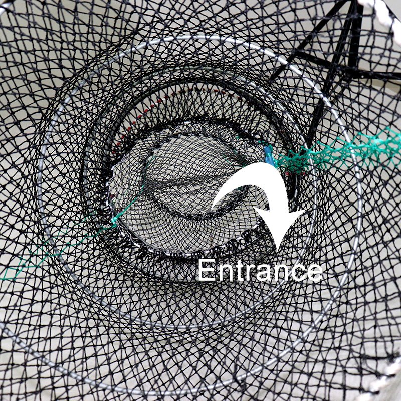 Wholesale commercial spring aquaculture trap steel frames lobster fish cage fishing trap