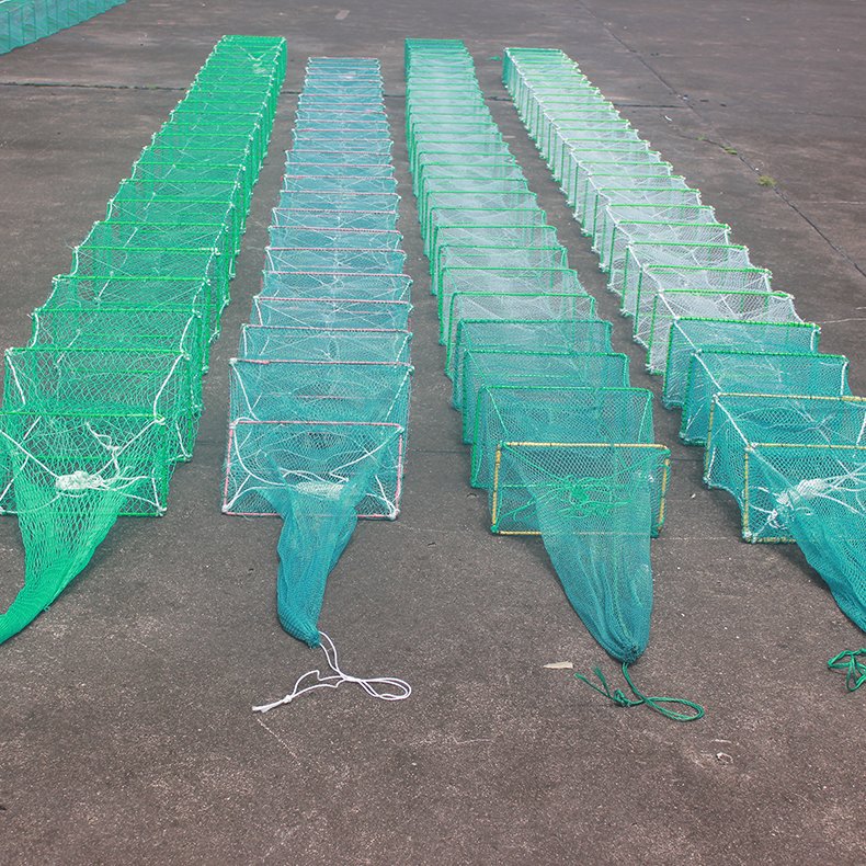AC31 Cheap Folding Fishing Cages Tackle Fish Trap Farming cage agriculture fishing traps