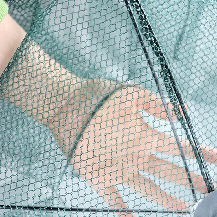 10 Holes Umbrella Shrimp Cage Foldable Fishing Bait Trap Cast Net Cage Crawfish Crab Aquaculture Trap