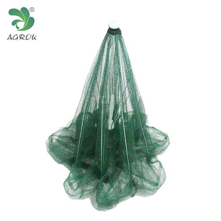 AGROK Umbrella Fishing Trap 8 Holes Aquaculture Shrimp Trap Pulling Square Fishing Pot