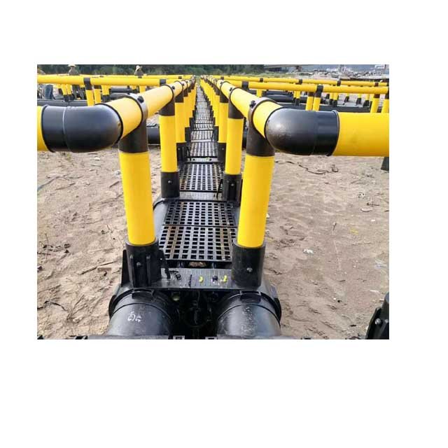 4x4m square HDPE Fishing Cage floating Fish farming Cage in lake or river
