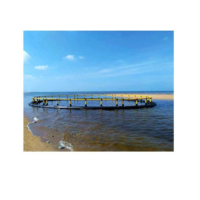 4x4m square HDPE Fishing Cage floating Fish farming Cage in lake or river