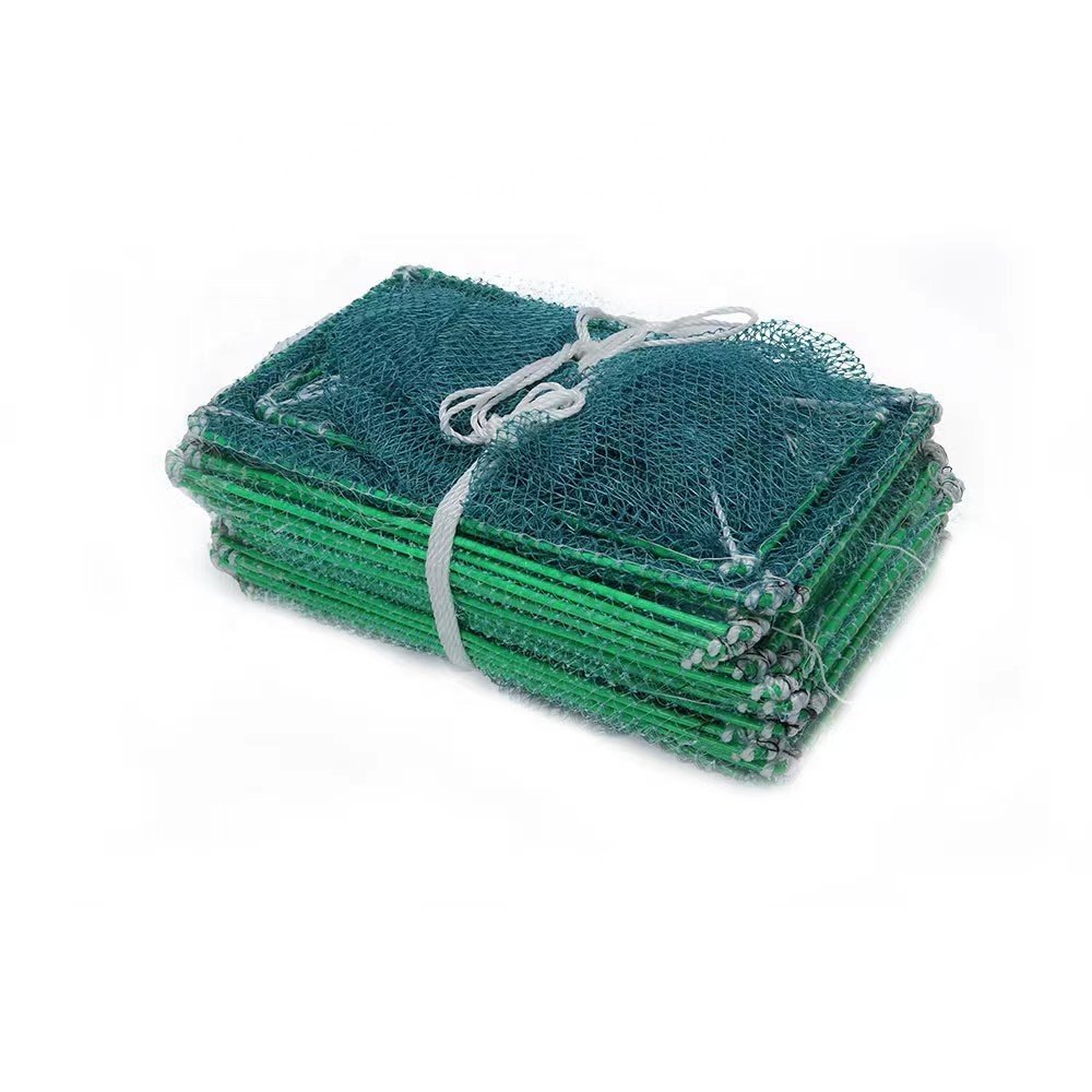 Manufacturer fyke nets for sale/fyke trap/fyke fishing net Folding Crab Cage Greatwall Long Fishing Bait Trap