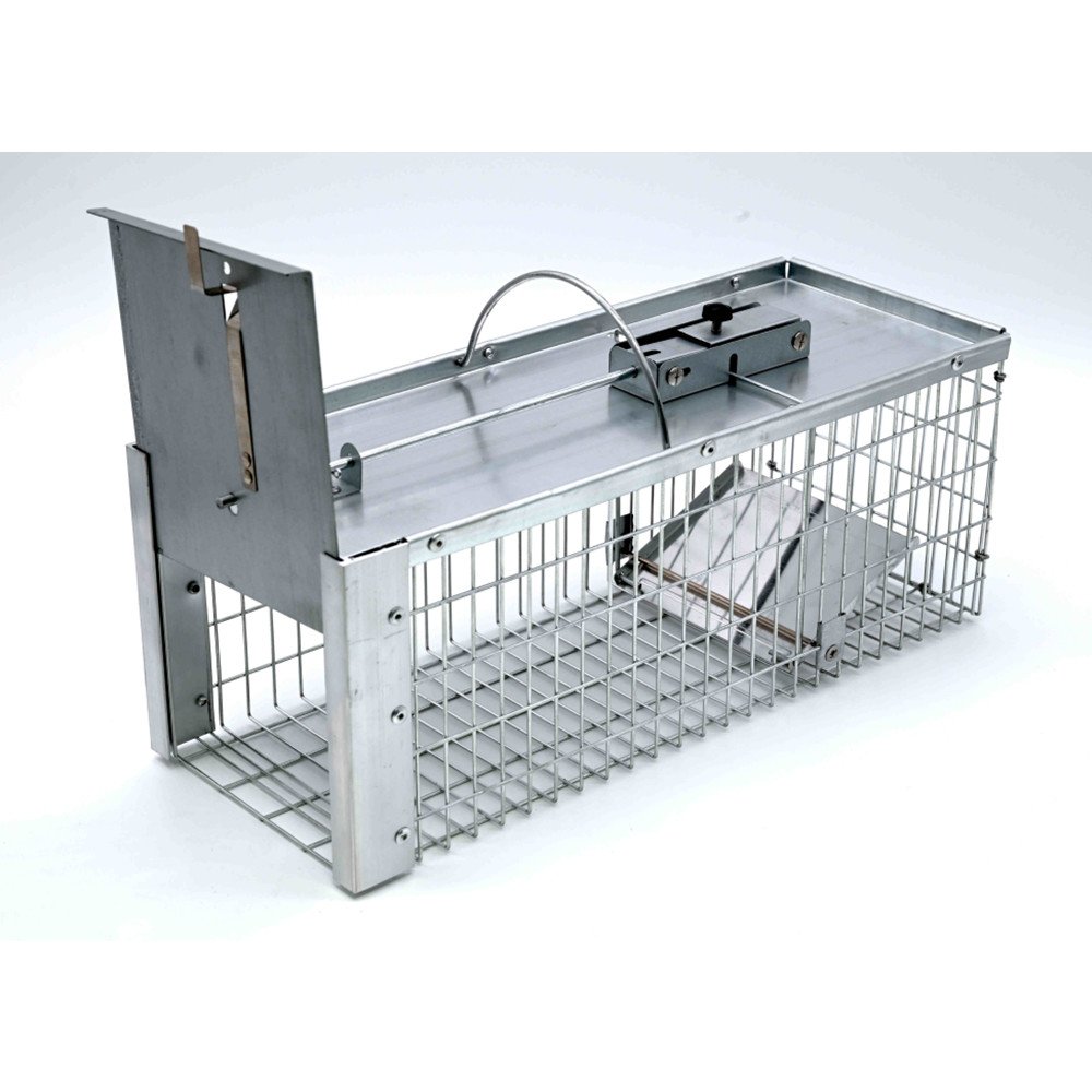 High Performance Humane Solid Gel Rat Cage Live Catch Mouse Trap For Farm Pest Control Rechargeable US Size