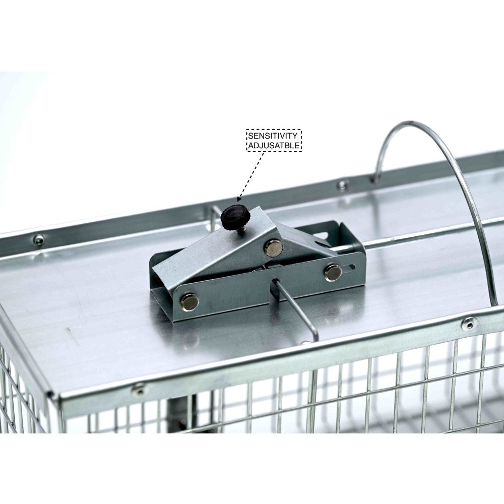 High Performance Humane Solid Gel Rat Cage Live Catch Mouse Trap For Farm Pest Control Rechargeable US Size
