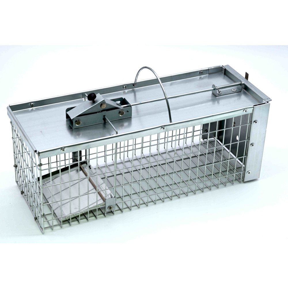 High Performance Humane Solid Gel Rat Cage Live Catch Mouse Trap For Farm Pest Control Rechargeable US Size