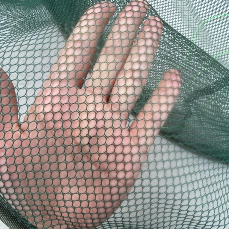 New Arrival Large PE Fish Landing Net Foldable Aquaculture Trap for Lobster Prawn Bait Crab Shrimp Fishing Tackle