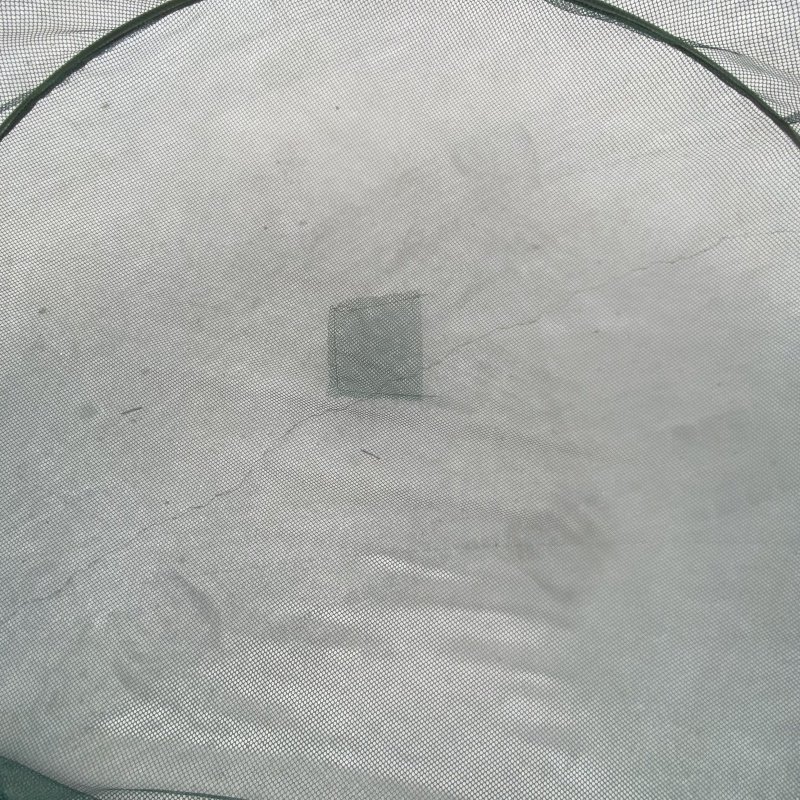 New Arrival Large PE Fish Landing Net Foldable Aquaculture Trap for Lobster Prawn Bait Crab Shrimp Fishing Tackle