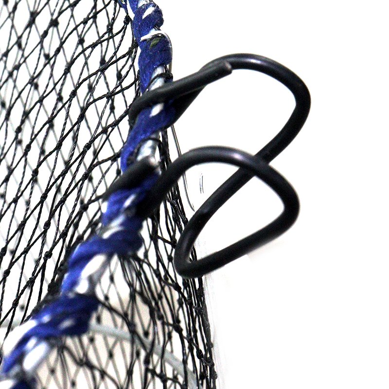 Best quality aquaculture trap 25*45cm Foldable Spring Fishing Trap Lobster Crab Fish Cage Trap