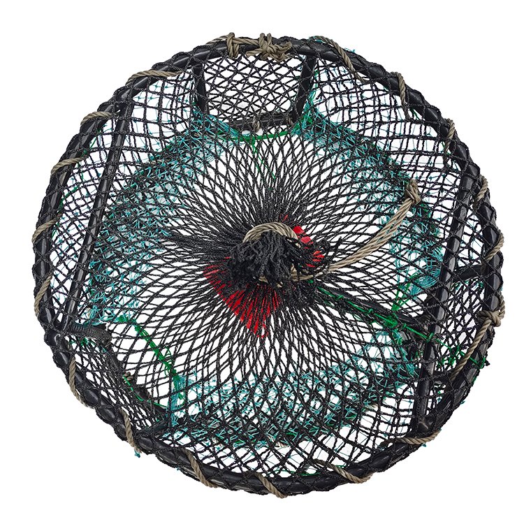 Crab Conch Crayfish Trap Pots 2022 Hot Selling Product Thickened Steel High Quality Fishing Fish Aquaculture Traps Round 30cm
