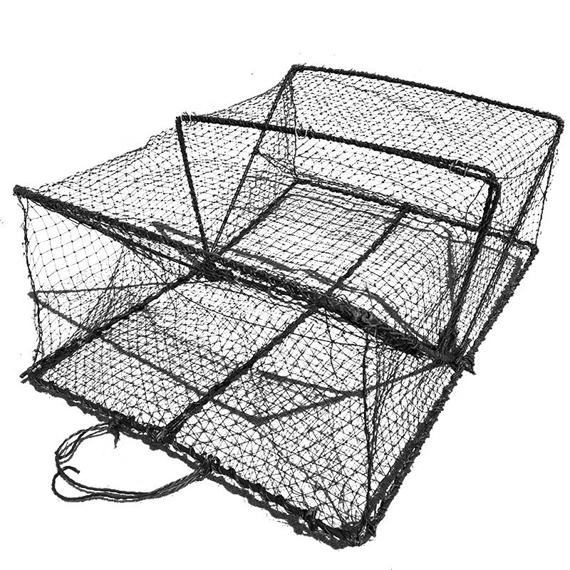 High quality foldable Aquaculture fishing trap octopus crayfish box fish and crab cage trap