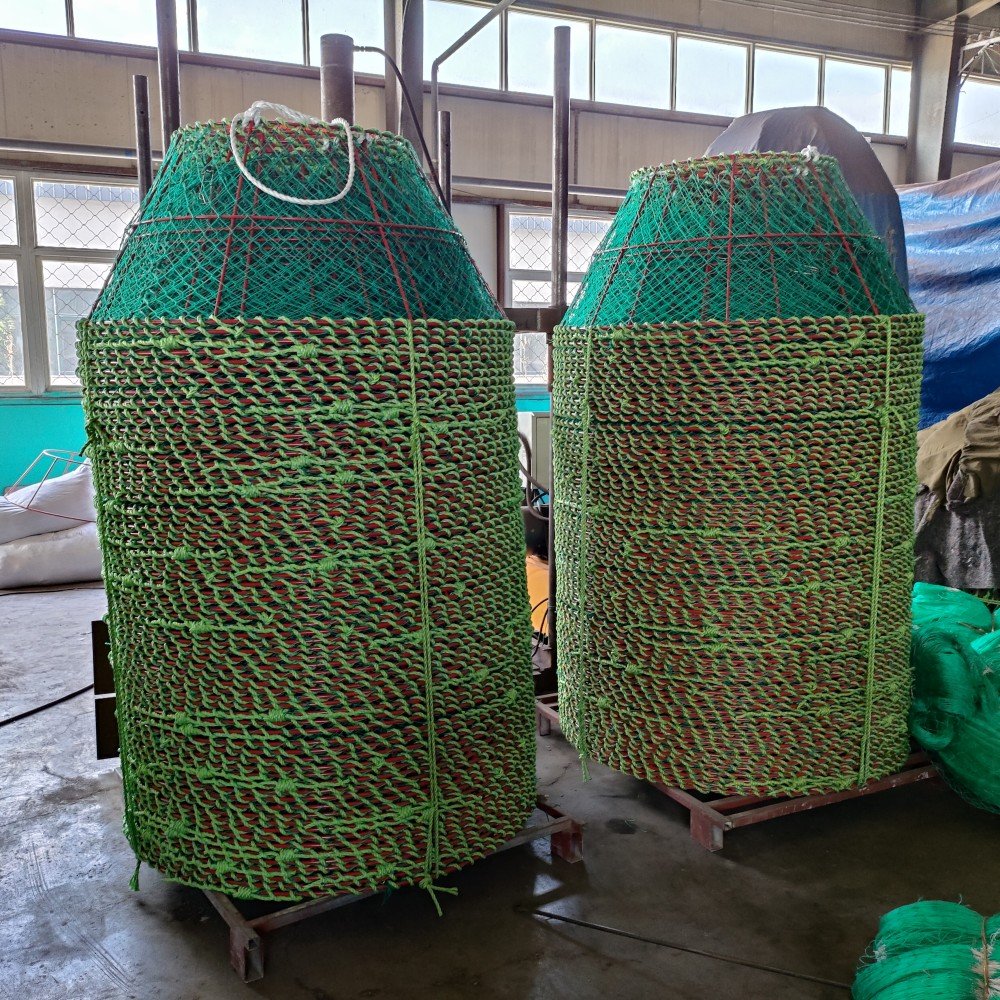 Customized Draft Fluorescence USA market commercial fishing Round Stainless Steel Crab traps Crab Pots