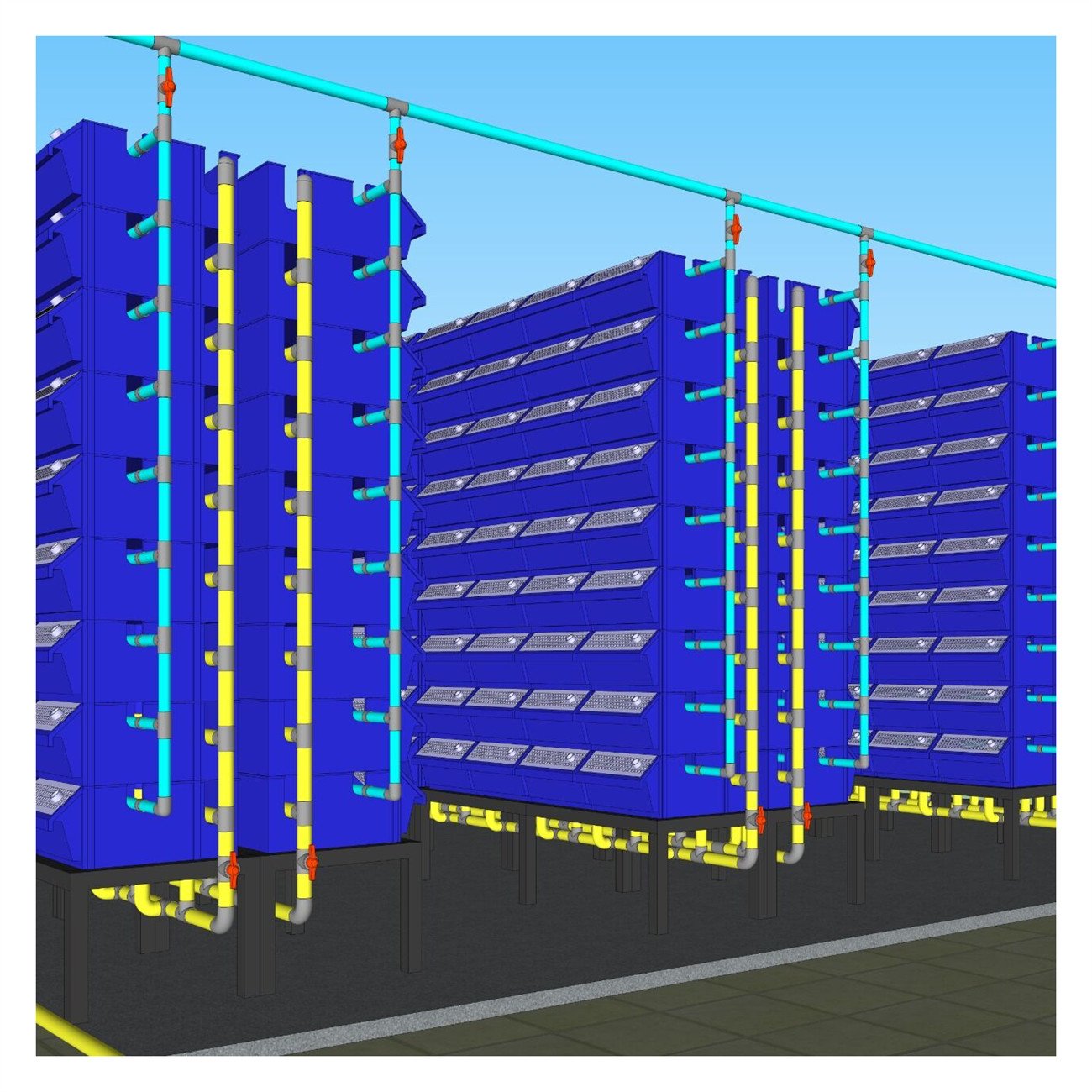 Crayfish Box/Crayfish Farming Cost/Indoor Crab Farming Boxes Vertical Farming Box Crab House