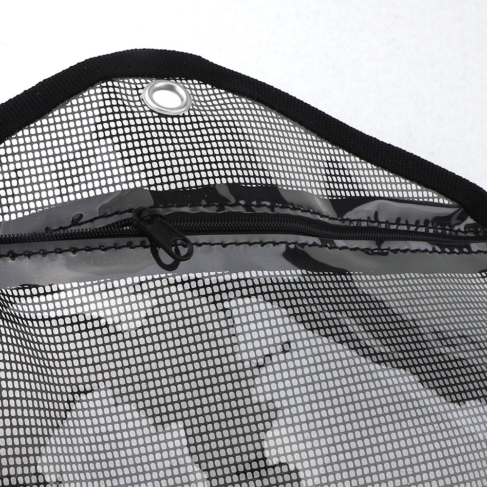 SUPERIORFISHING High Quality Offshore Trolling Squid Lure Bag PVC Nylon Mesh Material Fishing Lure Ballyhoo Bait Net Bag