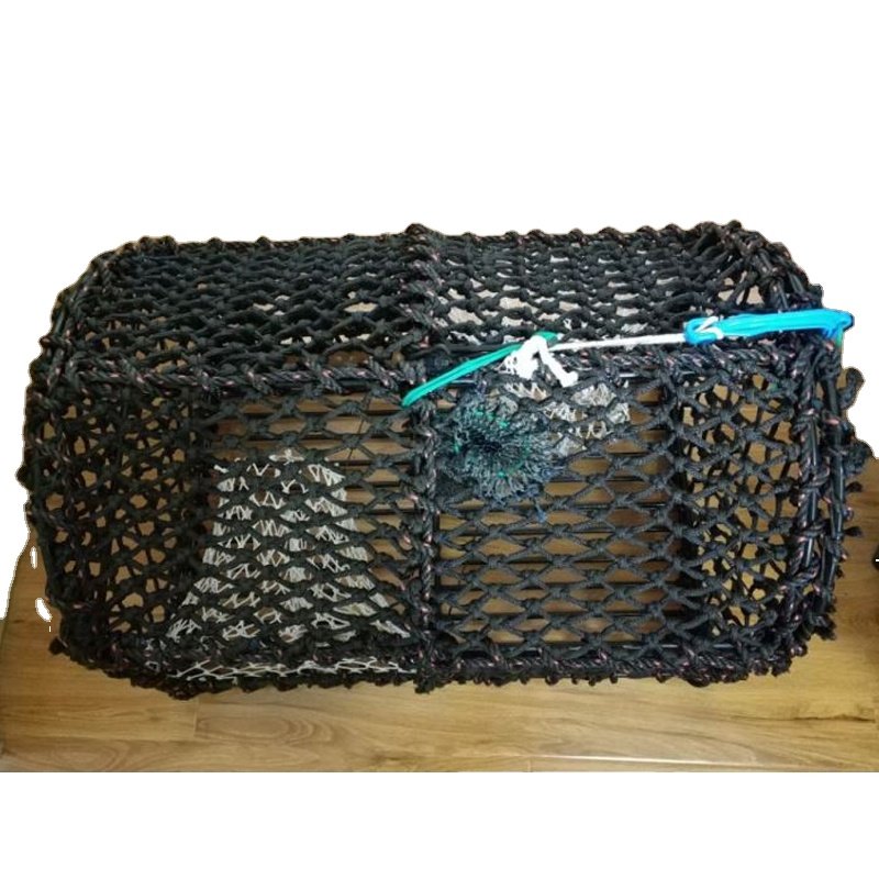 High quality black Netting Aquaculture Lobster Trap Creel