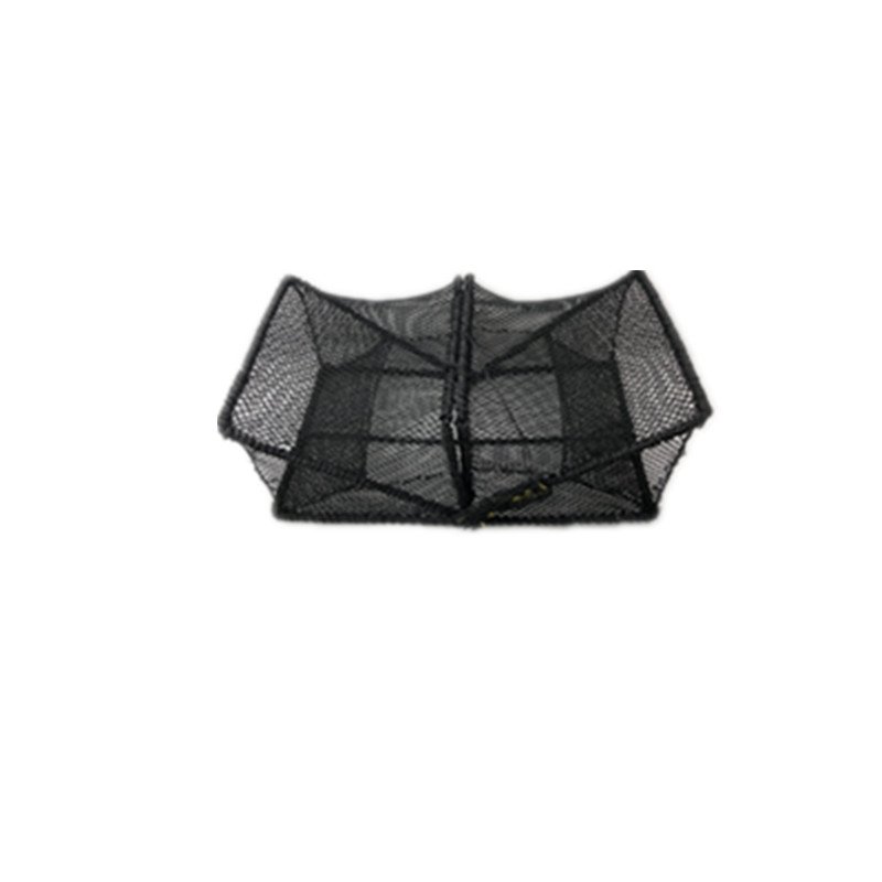 Foldable Aquaculture Crab Trap Square Lobster Trap Crab Cage Shrimp Pot
