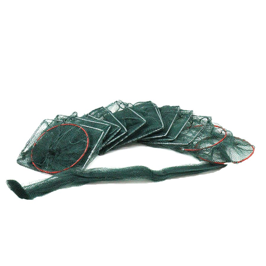 Quality Product Green PE Large Mesh Lobster Crab Fish Trap For Fishing 4m Dragon Bubu