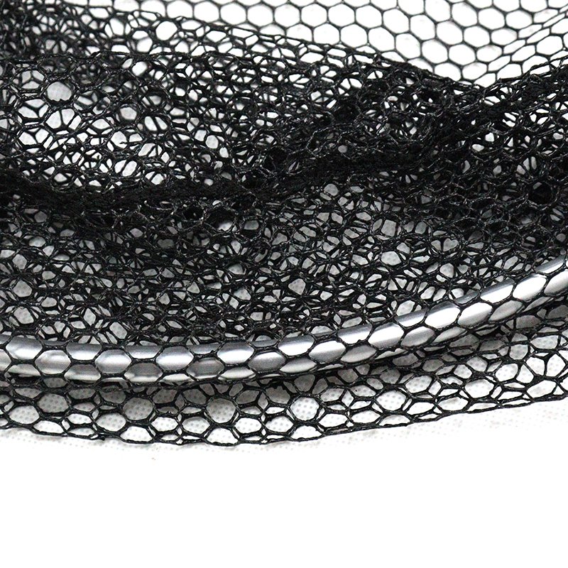 Rubber Coated Foldable Landing Net Aluminium Alloy Hand Fishing Nets