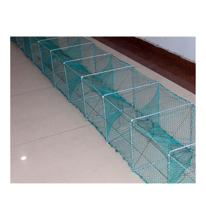supply HDPE Long Trap Fishing Trap Cast Net Trap Fishing land net crab/ fish cage